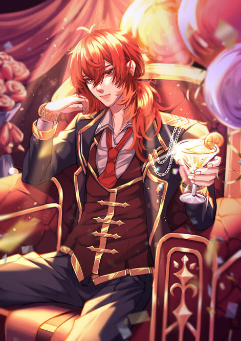 Diluc Birthday Fanart